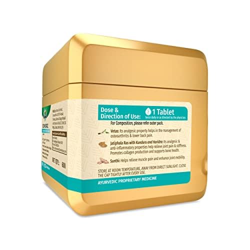 Zandu Seniorz Complete Joint Expert Tablet, 60 Tablets Helps Protect Joints, Relieve Joint Pain & Make Joints Strong, Supports Overall Joint Health,100% Ayurvedic & Natural Supplement