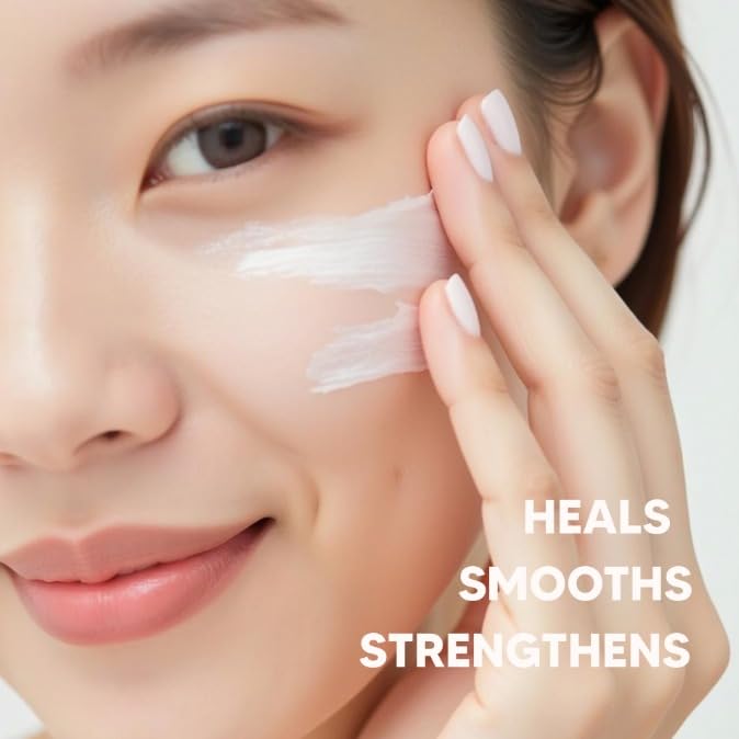 Soyaang Pure Centella Nourishing Moisturiser with Ceramides, Squalane, Niacinamide & Ginseng | Deep Repair, Brightening & Anti-Ageing Barrier Cream | For Dry & Sensitive Skin | 50ml