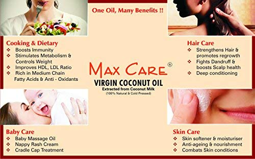 Max Care Virgin Coconut Oil (Cold Pressed) 500Ml