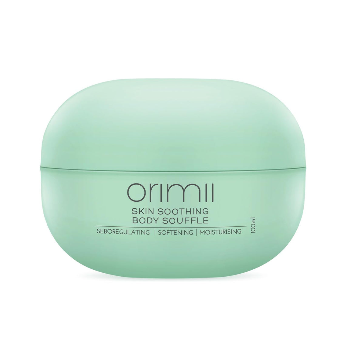 Orimii Skin Soothing Body Souffle for Sensitive Skin | Lightweight & Non Sticky Cream Soft, Supple & Itch Free Skin | Enriched with Calming Bisabolol | For Pregnancy & Breasfeeding Safe (100ml)