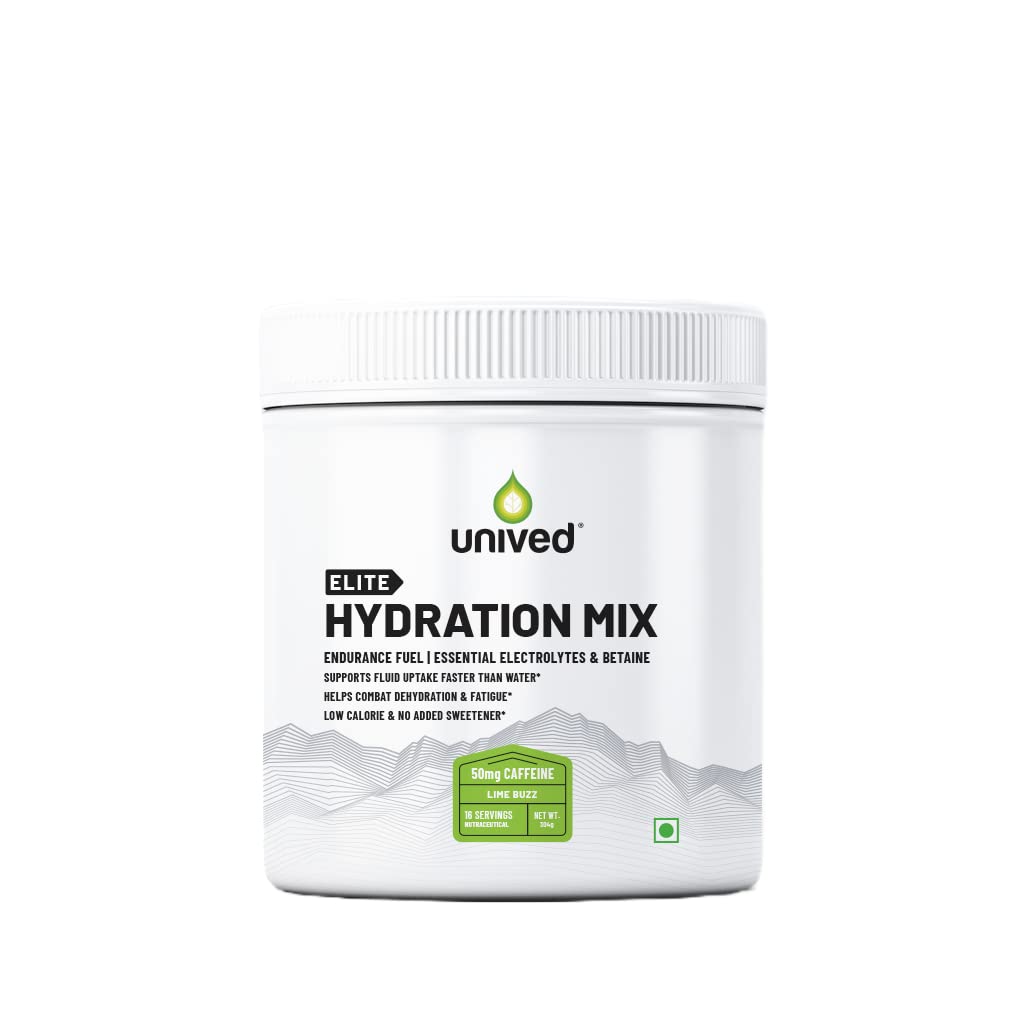 Zephivo Unived Elite Hydration Mix|Essential Electrolytes And Betaine For Optimal Hydration & Fluid Uptake|Hydration Multiplier|Low Calorie Hydration Drink|16 Servings - Liquid