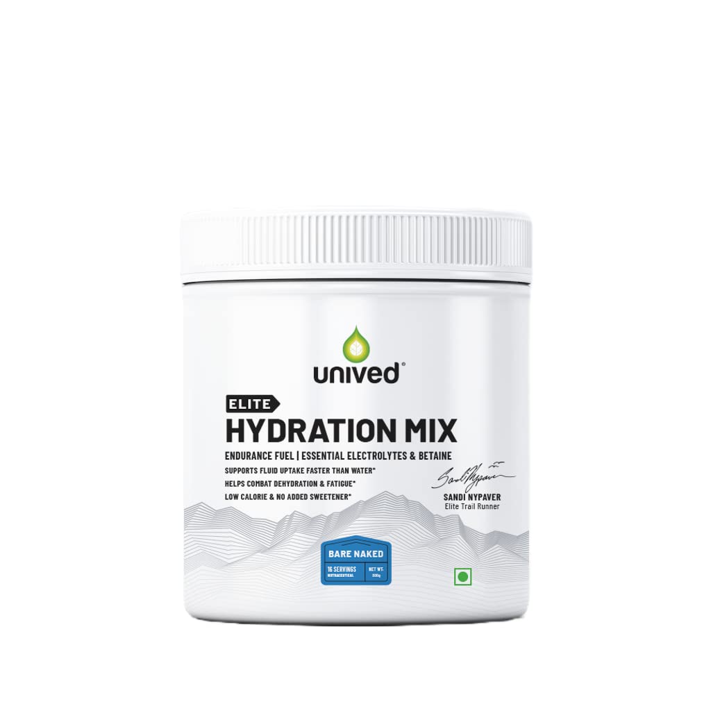 Zephivo Unived Elite Hydration Mix | Essential Electrolytes and Betaine for Optimal Hydration & Fluid Uptake | Hydration Multiplier | Low Calorie Hydration Drink | 16 Servings
