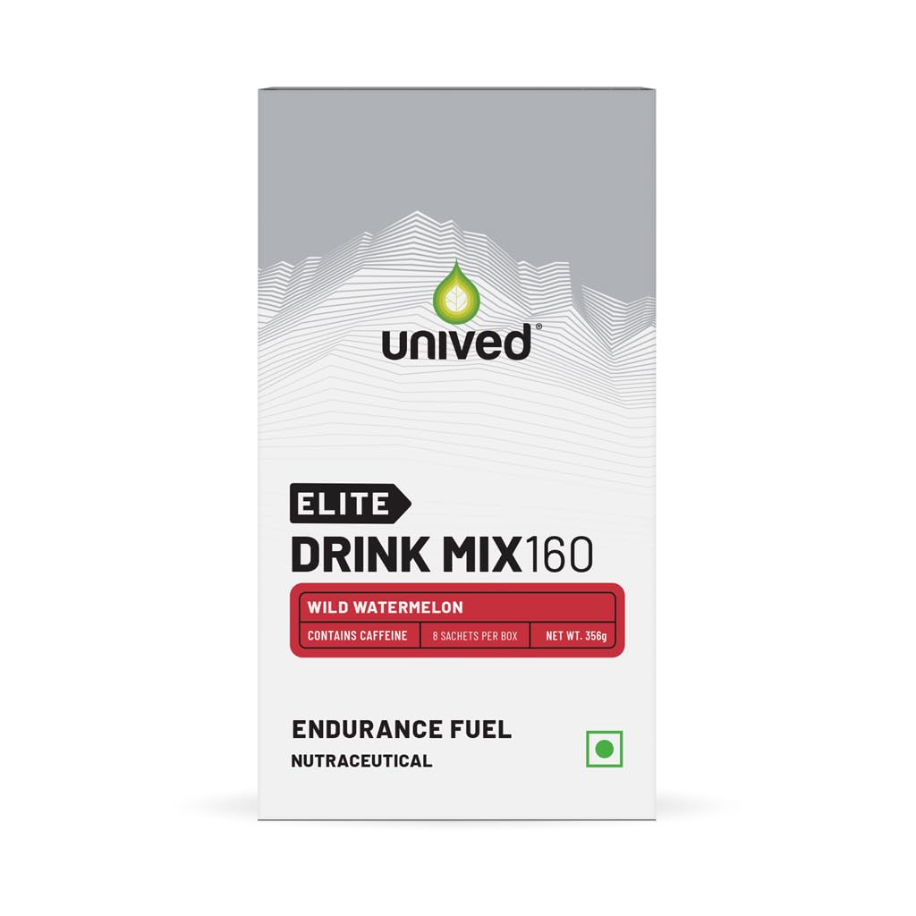 Zephivo Unived Elite Drink Mix 160 | Isotonic Energy Drink | 2:1 Ratio & 40g Carbohydrates with Betaine & Beta-Alanine | Endurance Athletes Sports Drink