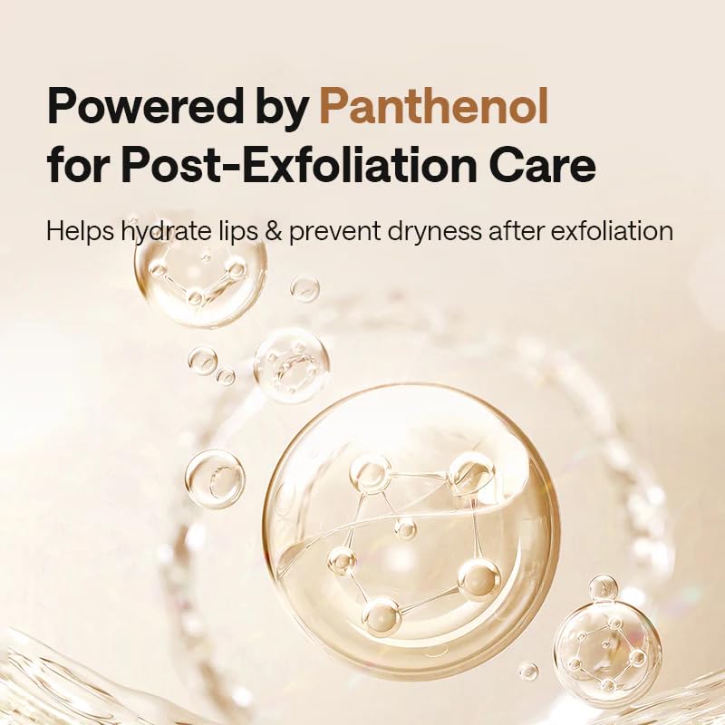 MEDIHEAL Pantenolips Lip Scrub (10ml) Gentle Exfoliating Korean Lip Scrub with Panthenol & Walnut Shell Powder for Dry Flaky Chapped Lips, Smooth Hydrated Lip Care