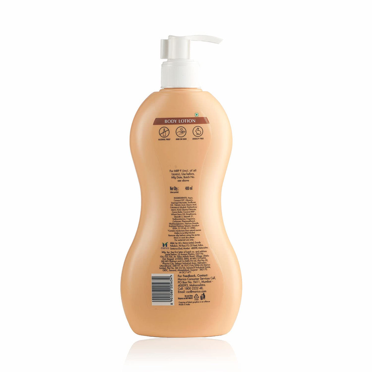 Parachute Advansed Cocoa Repair Body Lotion with Pure Coconut Milk & Cocoa Butter | 10 Layer Deep Action | 72 Hr | Moisturizer | Intense Repair for Extra Dry Skin | For Women | 400ml | For Winter | Daily Use