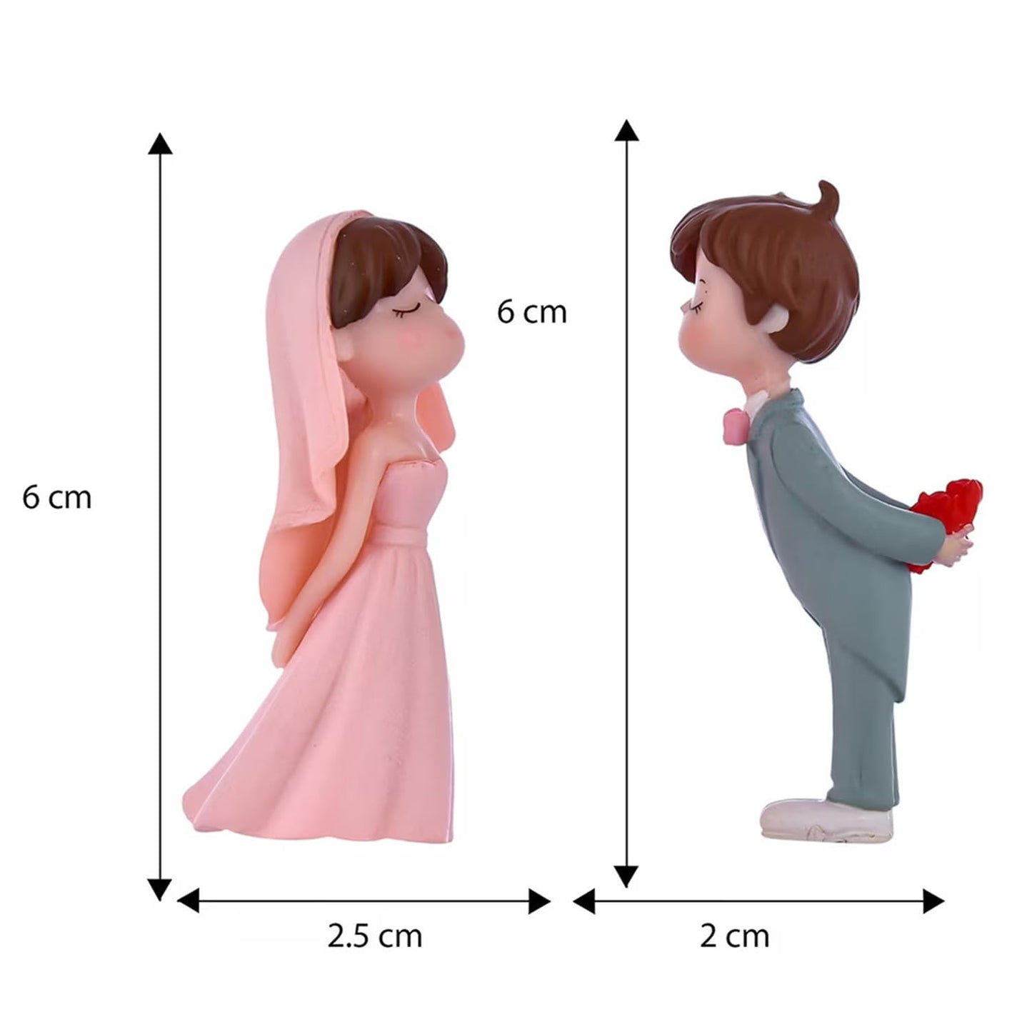 ascension Romantic Love Proposal Couple Gift for Girlfriend Boyfriend Husband Wife Miniature Statue Figurine for Valentines Day Gift Proposal Day Lovely Couple Gift for Your Love Valentine Gifts