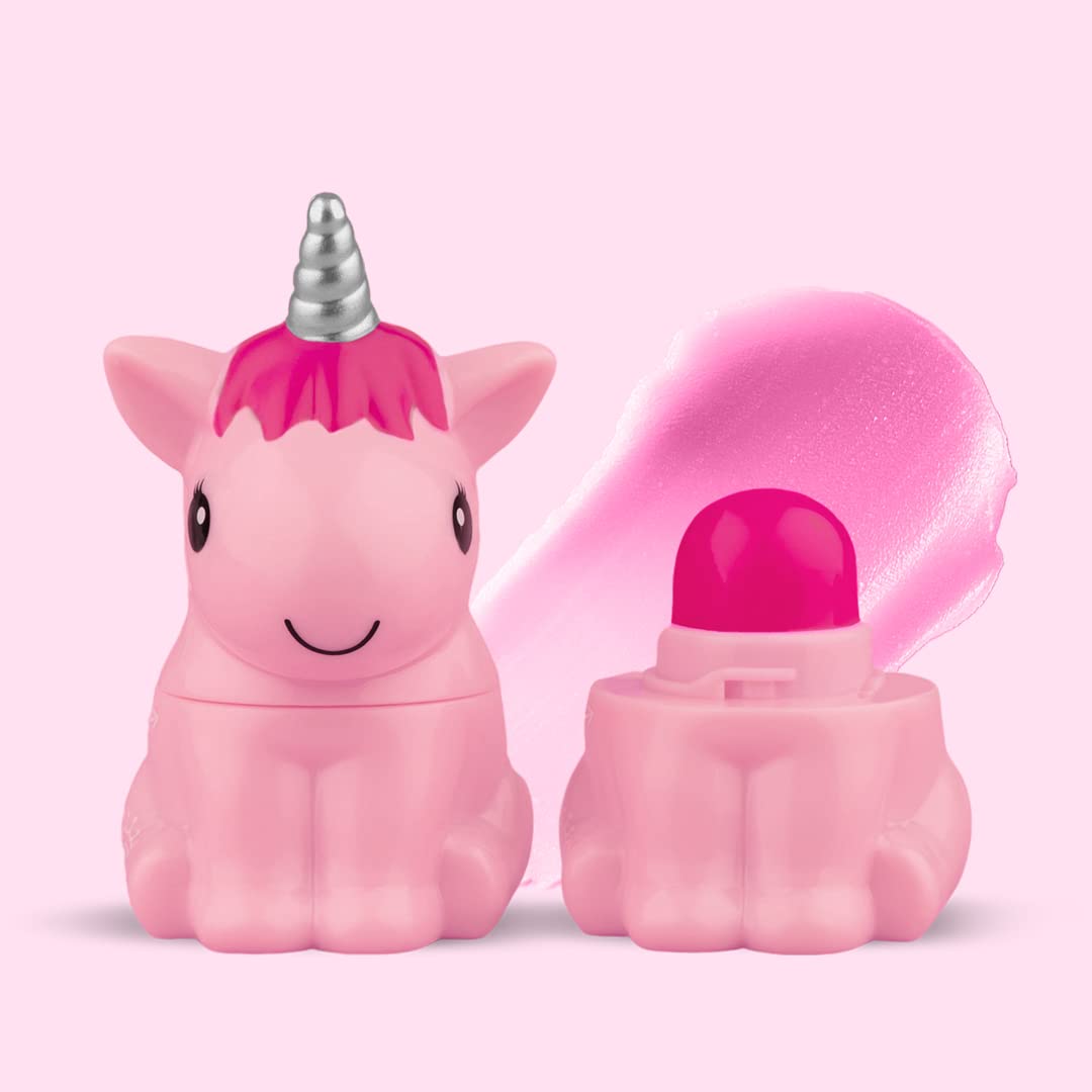 RENEE Princess Snowball Pink Lip Balm | For Pre-Teen Girls | Enriched with Shea Butter, Cocoa Butter & Vitamin E | Cruelty-Free & Vegan | 3Gm