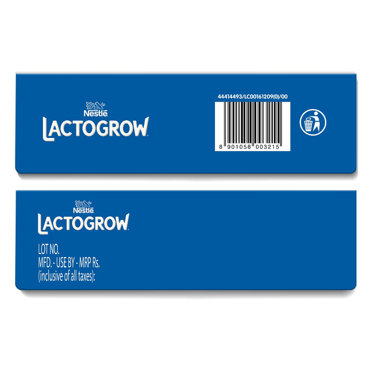 Nestle LACTOGROW Nutritious Milk Drink Powder | Biscuity Vanilla Flavour (2 - 6 Years), 400g, Bag-In-Box Pack