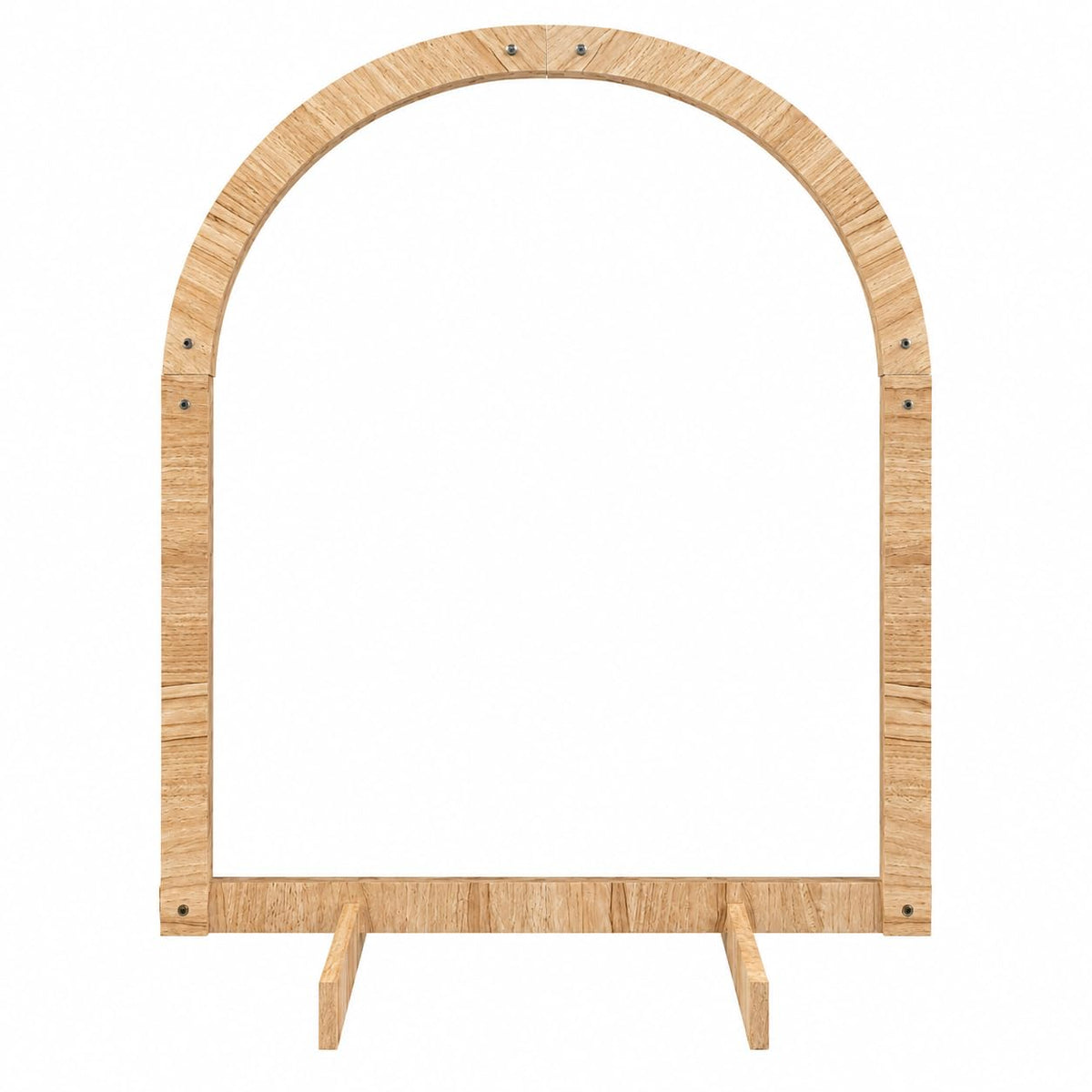 SATYAM KRAFT 1 Piece Foldable Arch Shape Wooden Makhar Mandap | Wooden Pooja Backdrop Stand for DIY Pandal & Temple | Festival Decoration Setup for Ganesh Chaturthi, Janmashtami & Idol Pooja Decor