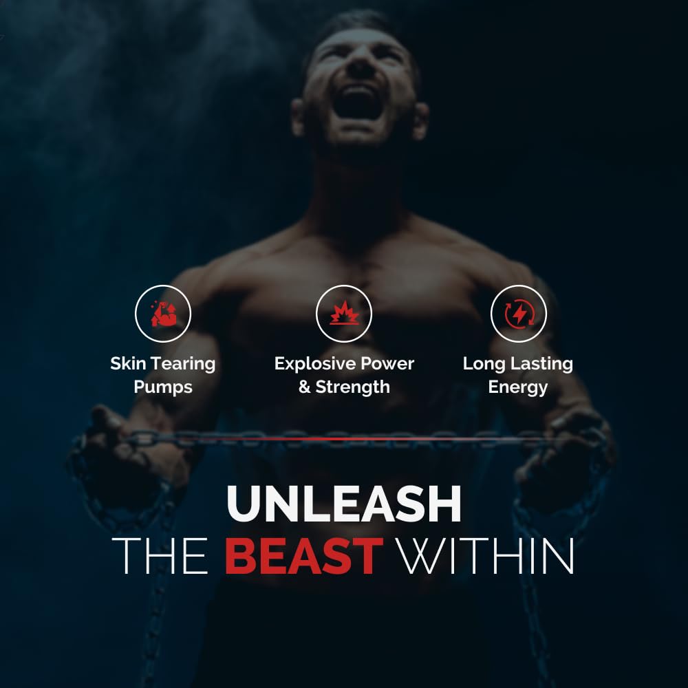 Wellcore-Beast Mode Pre Workout Supplement Powder(210G,15 Servings) Valencia Orange Pre Workout For Men&Women With 200 Mg Alpha Gpc 200 Mg Caffeine 6500Mg Citrulline Complex 1000Mg Creatine