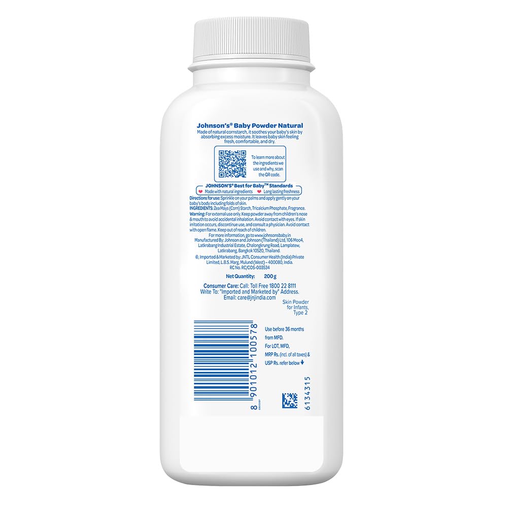 Johnson's Baby Powder 200g