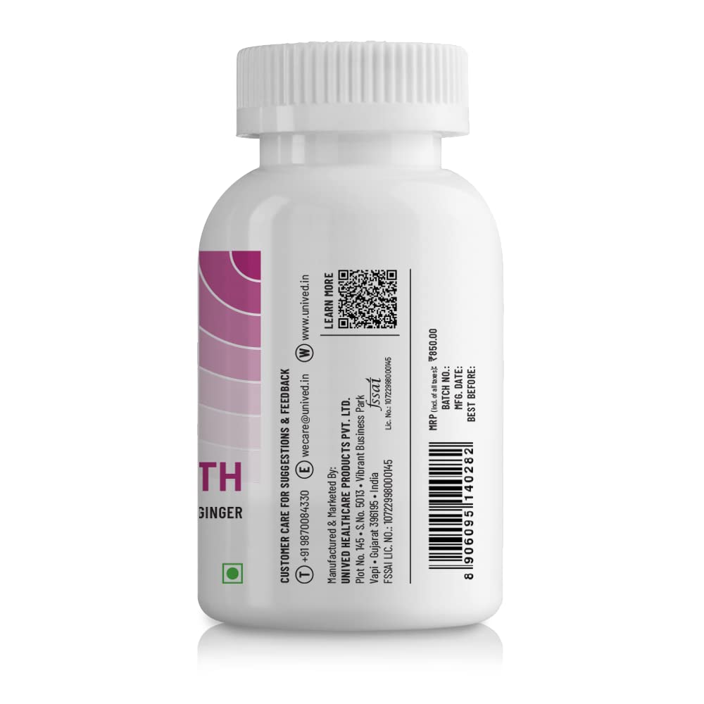 Zephivo Unived Liver Health with Milk Thistle, Curcumin, & Ginger, Supports Liver Health & Detoxification, 60 Servings, 60 Vegan Capsules