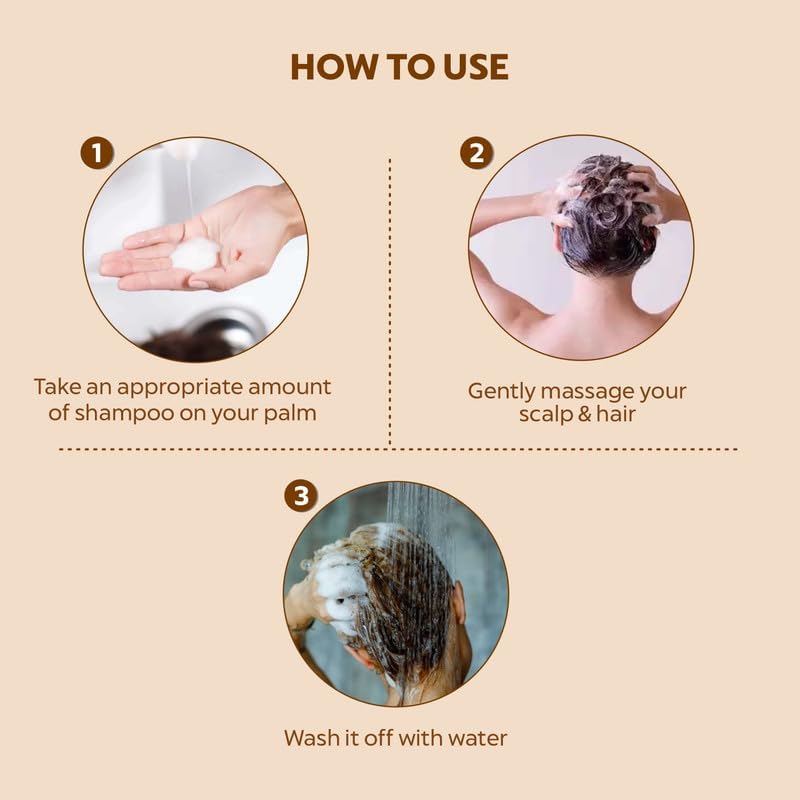 INDUS VALLEY Argan Oil Shampoo for Dryness & Damage Control - (500ml)