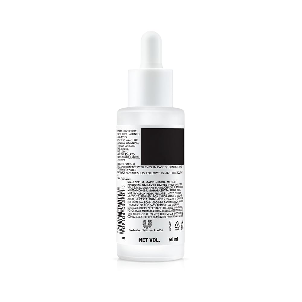 Skincare serum bottle with dropper on a white background