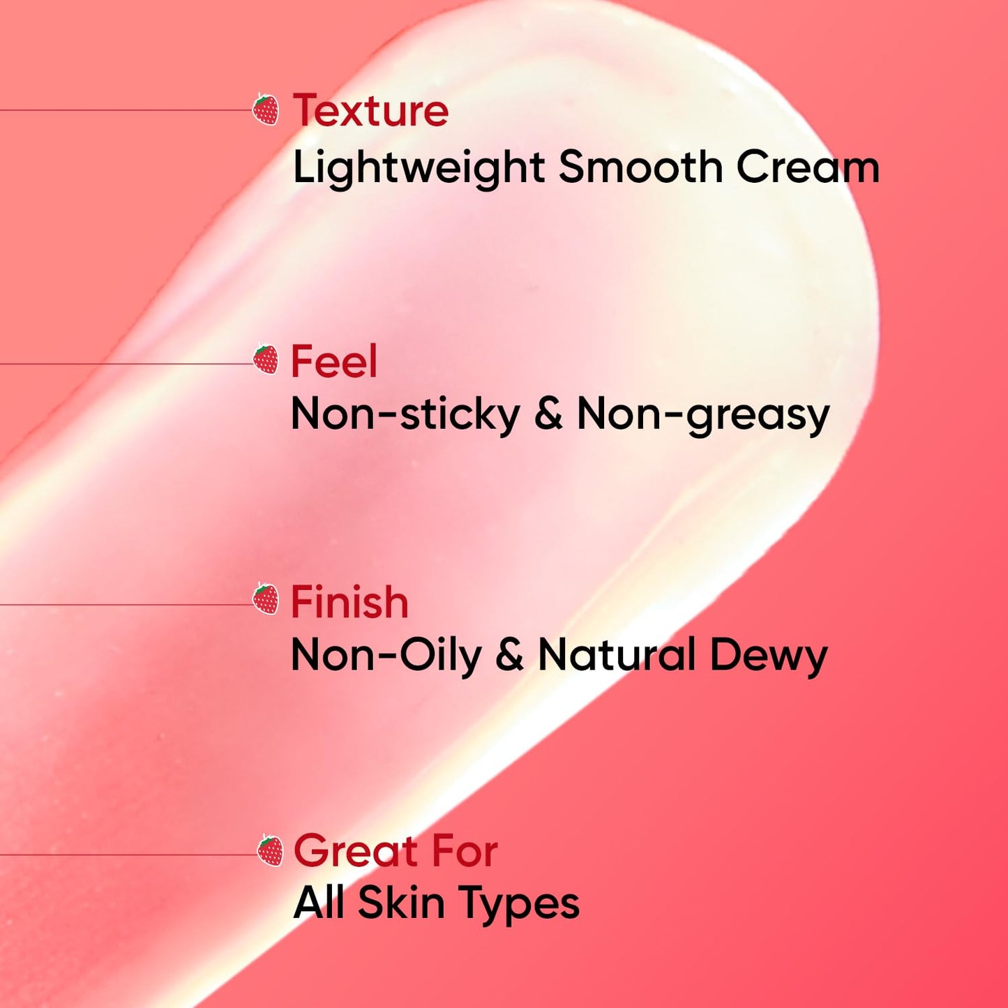 Zephivo Dot & Key Strawberry Dew Do-It-All Moisturizer | Intense Moisturization | Lightweight & Non Sticky | Boosts Radiance | Daily Makeup Remover | Corrects Dark Spots | 80g