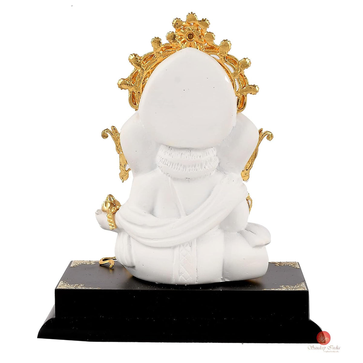Lord Ganpati/Ganesha Idol for Car Dashboard, Desk, Office Table | Beautiful Ganesh Car Dashboard Idol Figurine Showpiece Sculpture (Ganesha Design 12)