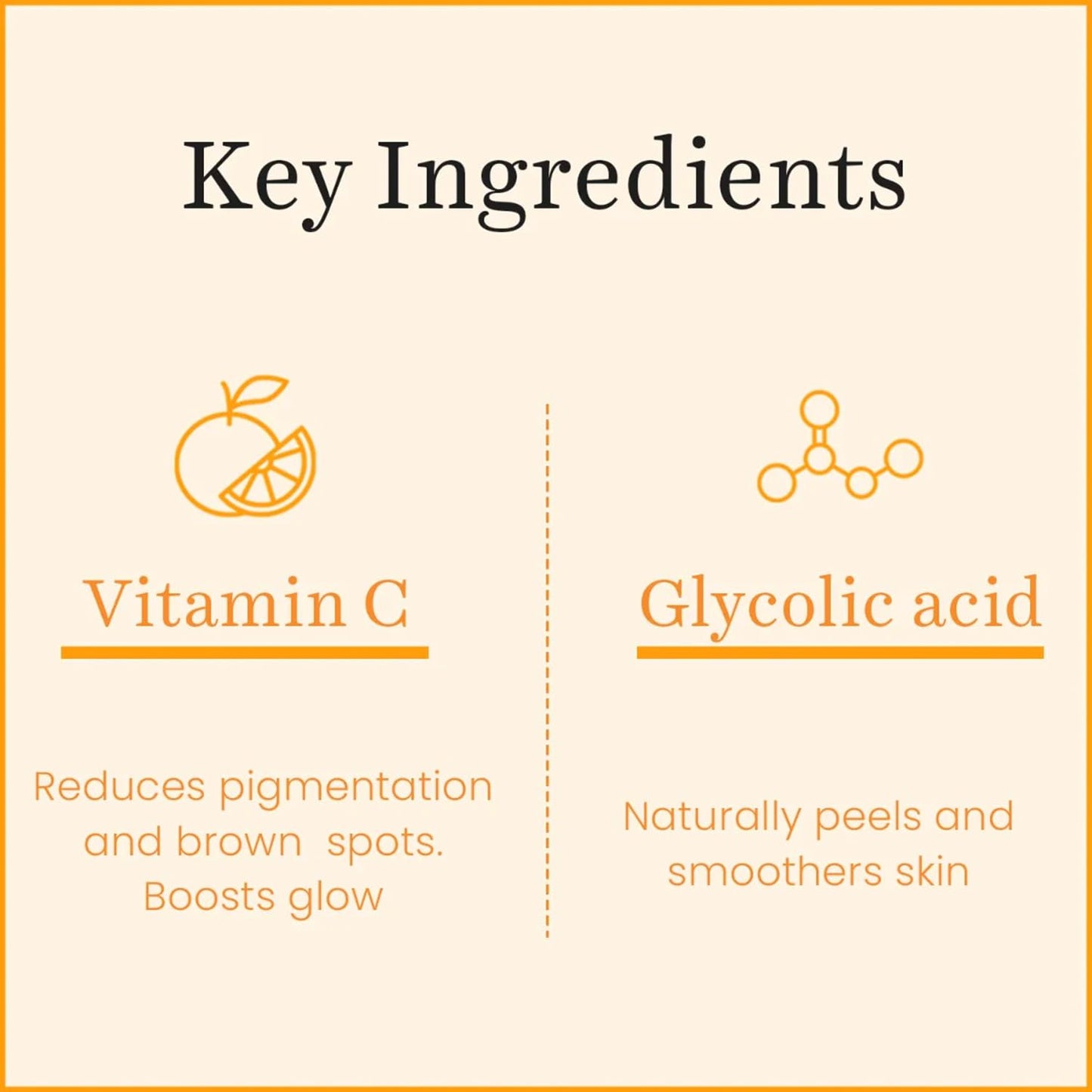 O3+ Vitamin C Face Serum Glow 30ml for Radiant Glowing Skin | Suitable for Combination Skin