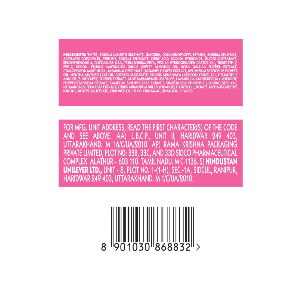 Lux Soft Rose Bodywash with French Rose & Almond Oil, 750 ml