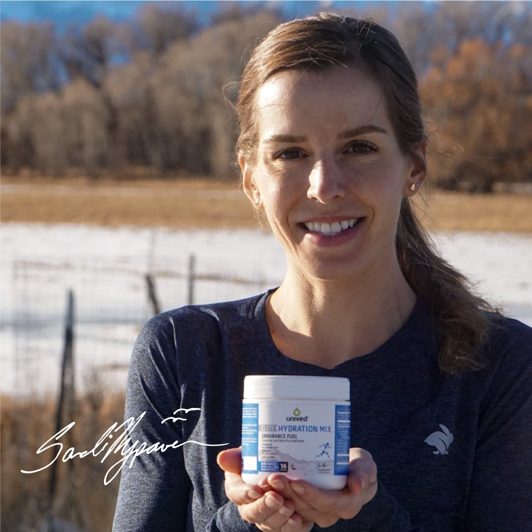 Zephivo Unived Elite Hydration Mix | Essential Electrolytes and Betaine for Optimal Hydration & Fluid Uptake | Hydration Multiplier | Low Calorie Hydration Drink | 16 Servings