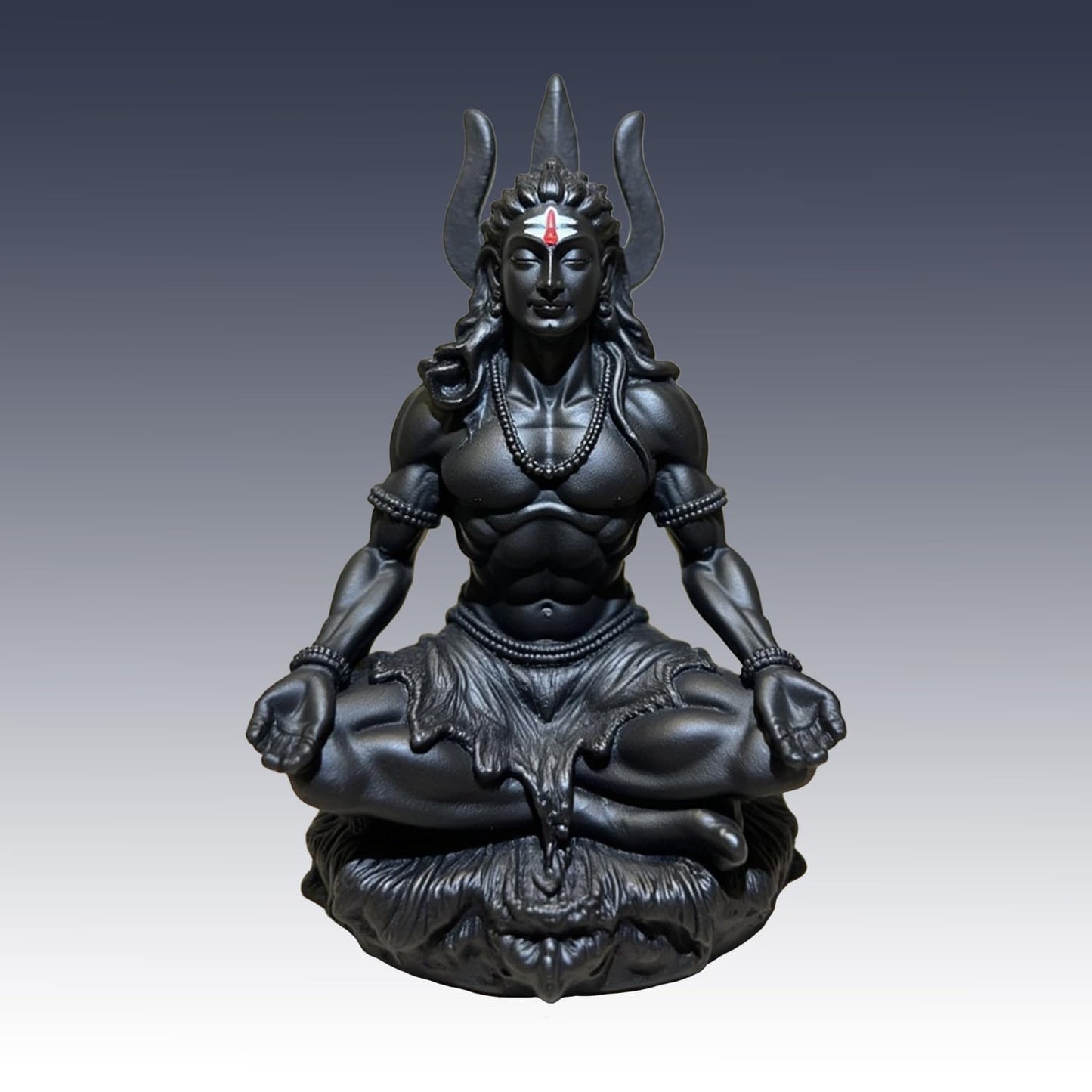 UNOVATE Shiva Idol for Car Dashboard | Shiv Idol | Lord Shiva Murti | Black