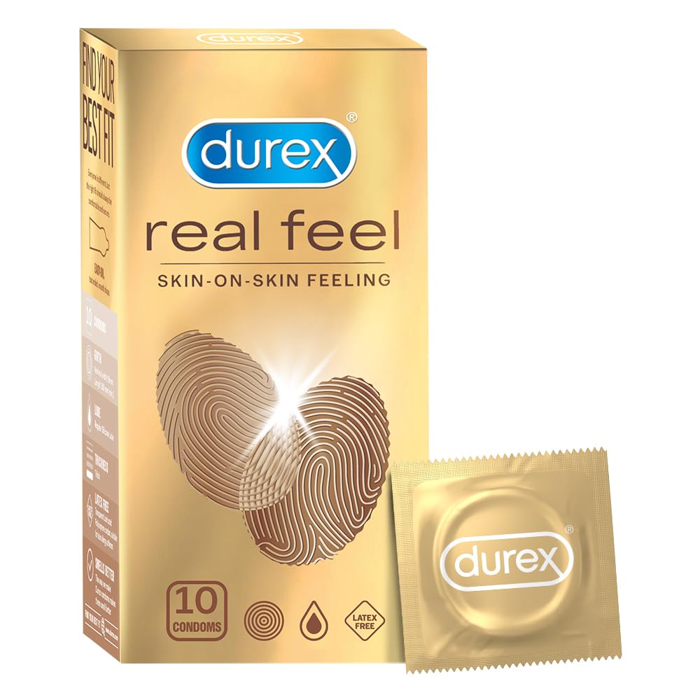 Durex Real Feel Condoms 10 Count (Pack of 1)