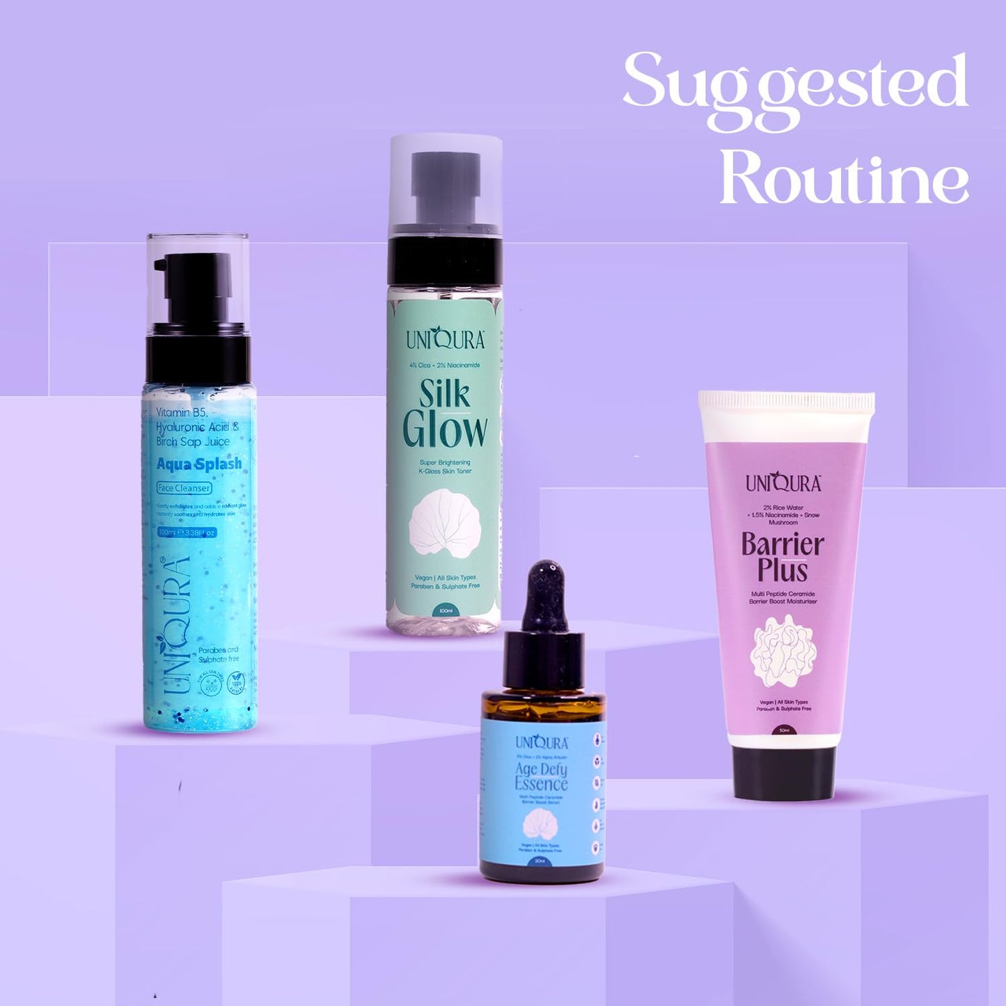 Peptide & Ceramide Moisturizer Cream for Face | 24Hr Hydration & Anti-Aging Barrier Repair | With Hyaluronic Acid, Aloe Vera, Niacinamide & Snow Mushroom | Moisturizer for Dry Skin & Oily Skin | Daily Use Face Cream for Women & Men | 50 ML