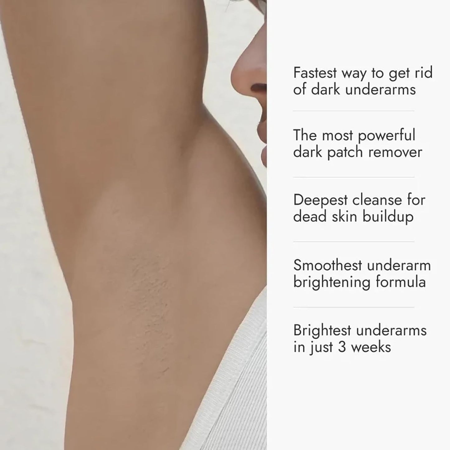 Cos-IQ Brightening Underarm Roll On Serum for Men | With Bioecolea, Mandelic Acid and Bio White | Prevents Body Odour, Brightens Skin & Exfoliates Underarms | Fresh & fragranced | Suitable for Sensitive Skin | 40ml
