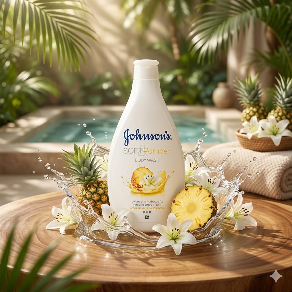 Johnson’s Soft & Pamper Body Wash