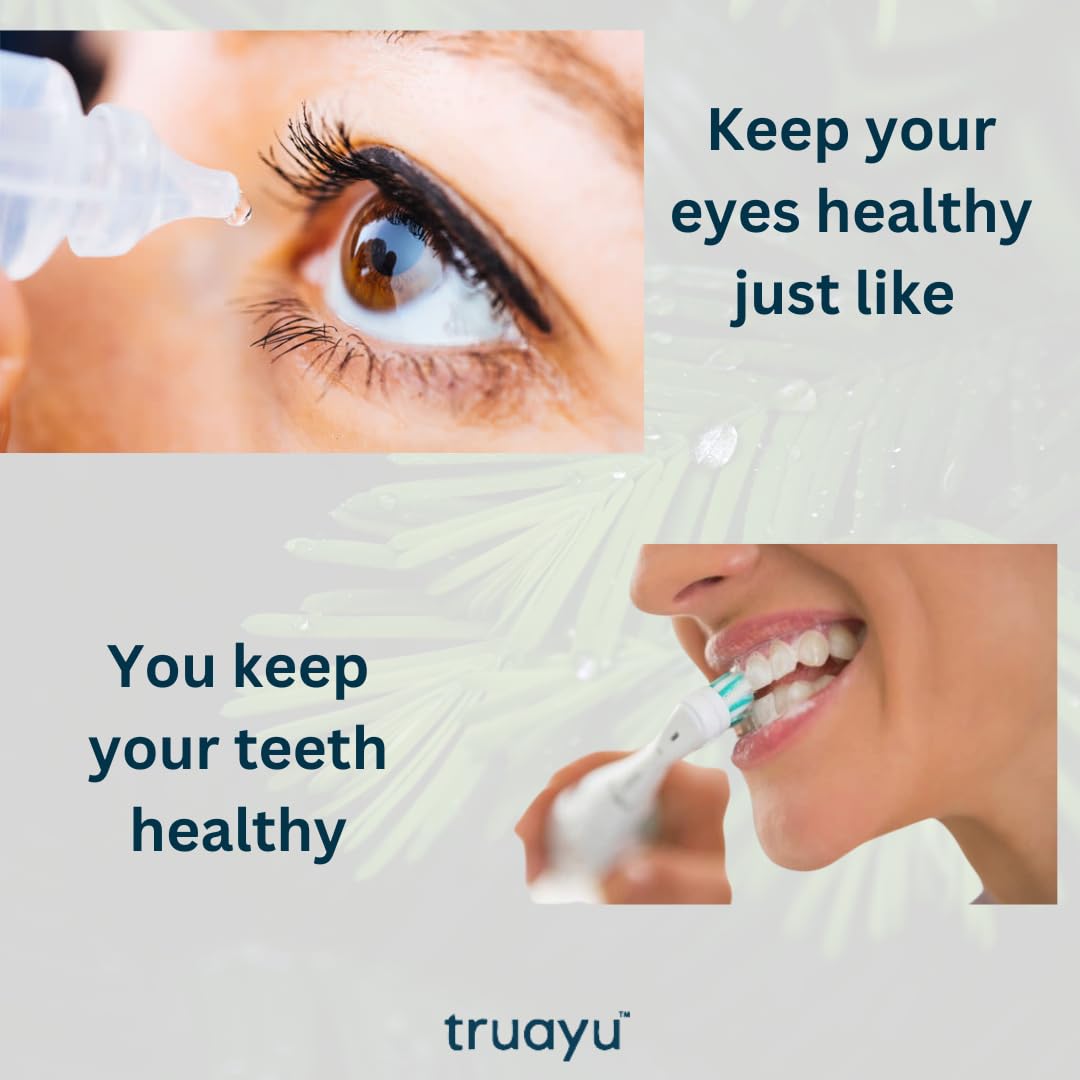 Ayuvision Herbal Ayurvedic Eye Drops for Dryness, Redness, Irritation & Itching Relief | Daily Use Eye Care with Rose, Aloe Vera & Triphala | 10ml