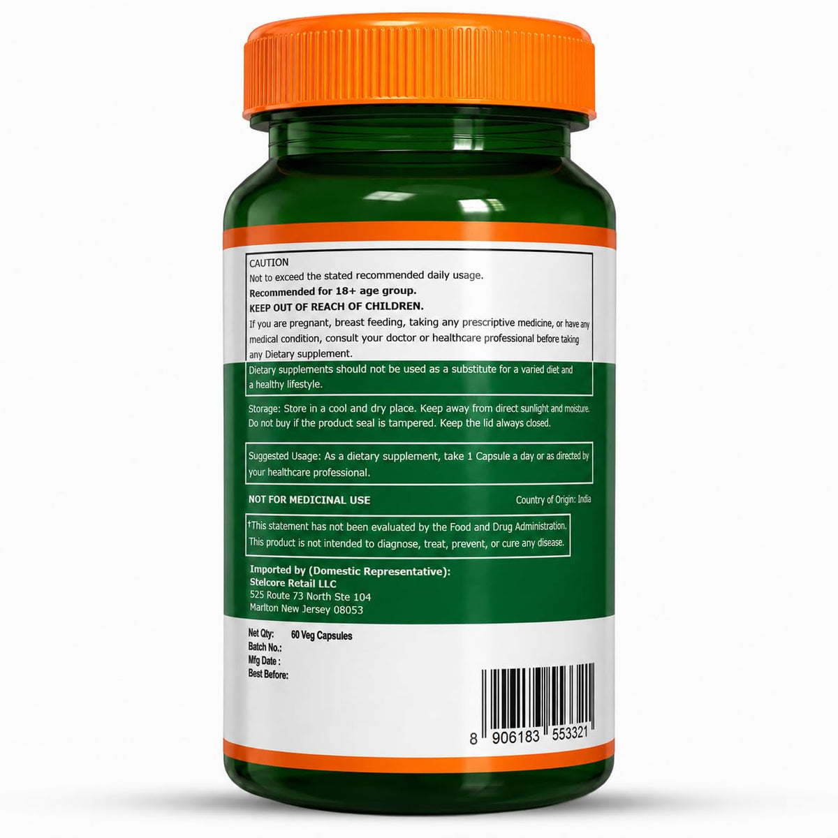 Pure Nutrition Rhodiola Rosea Root Extract (500mg) - 60 Veg Capsules | Standardized to 3% Rosavins & 1% Salidroside | Supports Energy, Focus, Relaxation & Cognitive Health