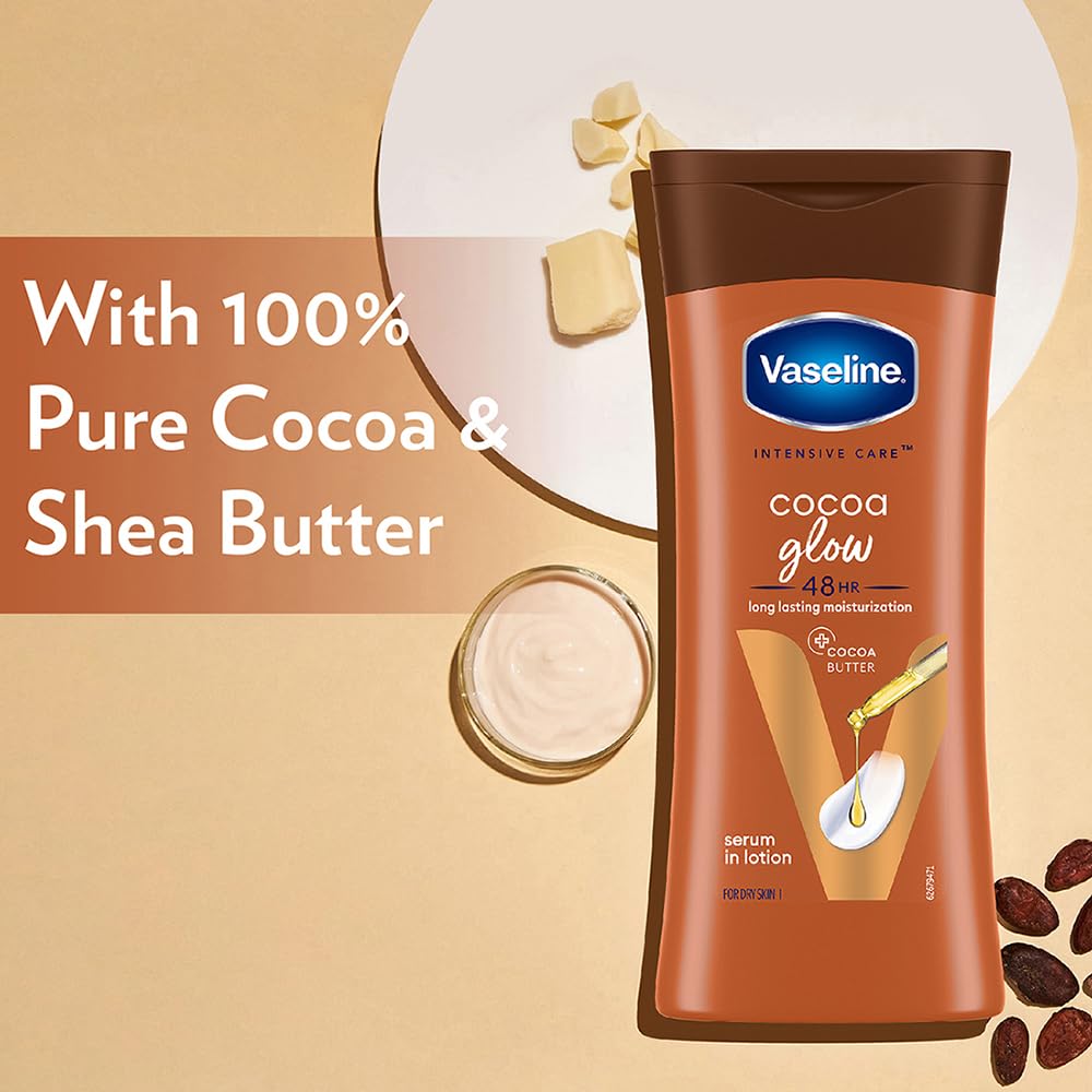 Vaseline Intensive Care Cocoa Glow Body Lotion 200 ml