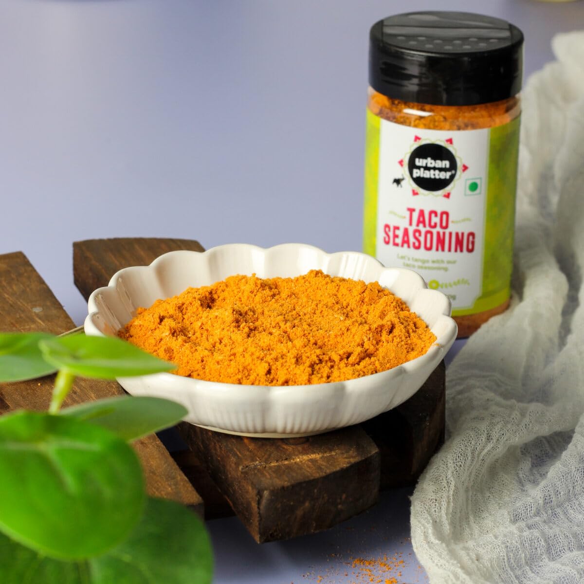 Urban Platter Mexican Taco Seasoning, 100g (Authentic Mexican Style Taco Spice Blend | Ideal for Veggies, Beans and Protein Mix)