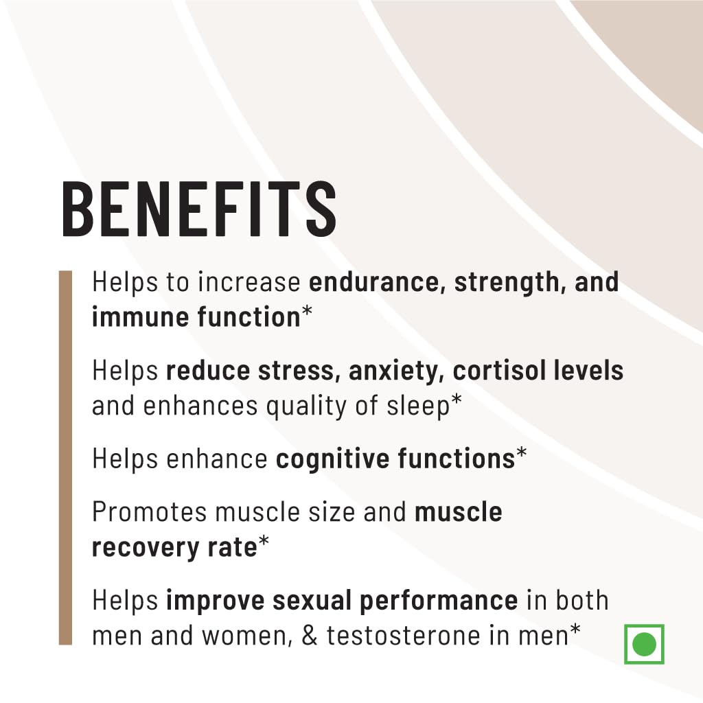 Zephivo Unived KSM-66 Ashwagandha | 600mg Vegan Full Spectrum Root Extract Standardized to 5% Withanolides | for Stress, Anxiety, Endurance, & Strength (30 Vegan Caps)