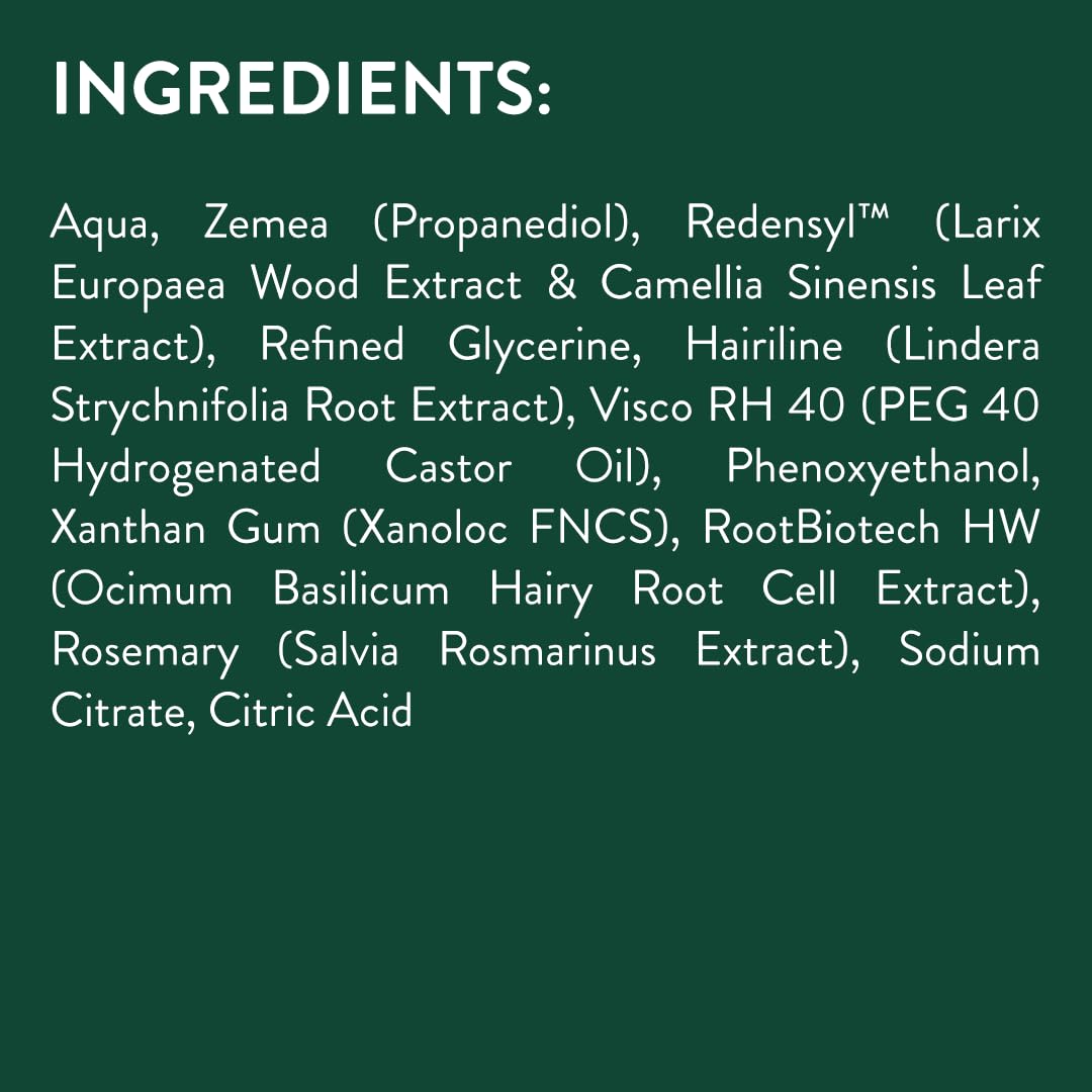 OZiva+ Advanced Hair Growth Serum with 3% Redensyl & 1% Lindera Root Extract | Balances Scalp Microbiome & Activates Hair Growth | Scientist Formulated with Pure Plant Actives | No side effects | 30ml