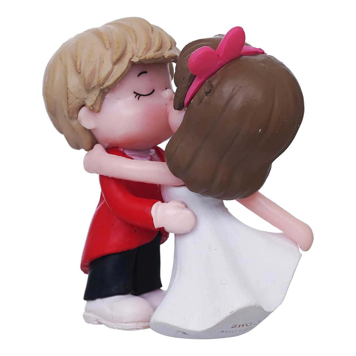 Valentine Gift for Girlfriend Boyfriend Kissing Couple Statue Decorative Showpiece for Home Decor Valentines Gift for Husband Wife Her Him | Valentine Day Decoration Items