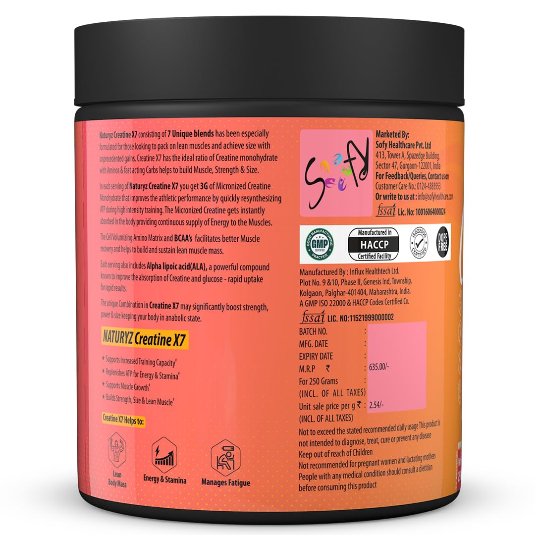 Supplement container with label on a white background