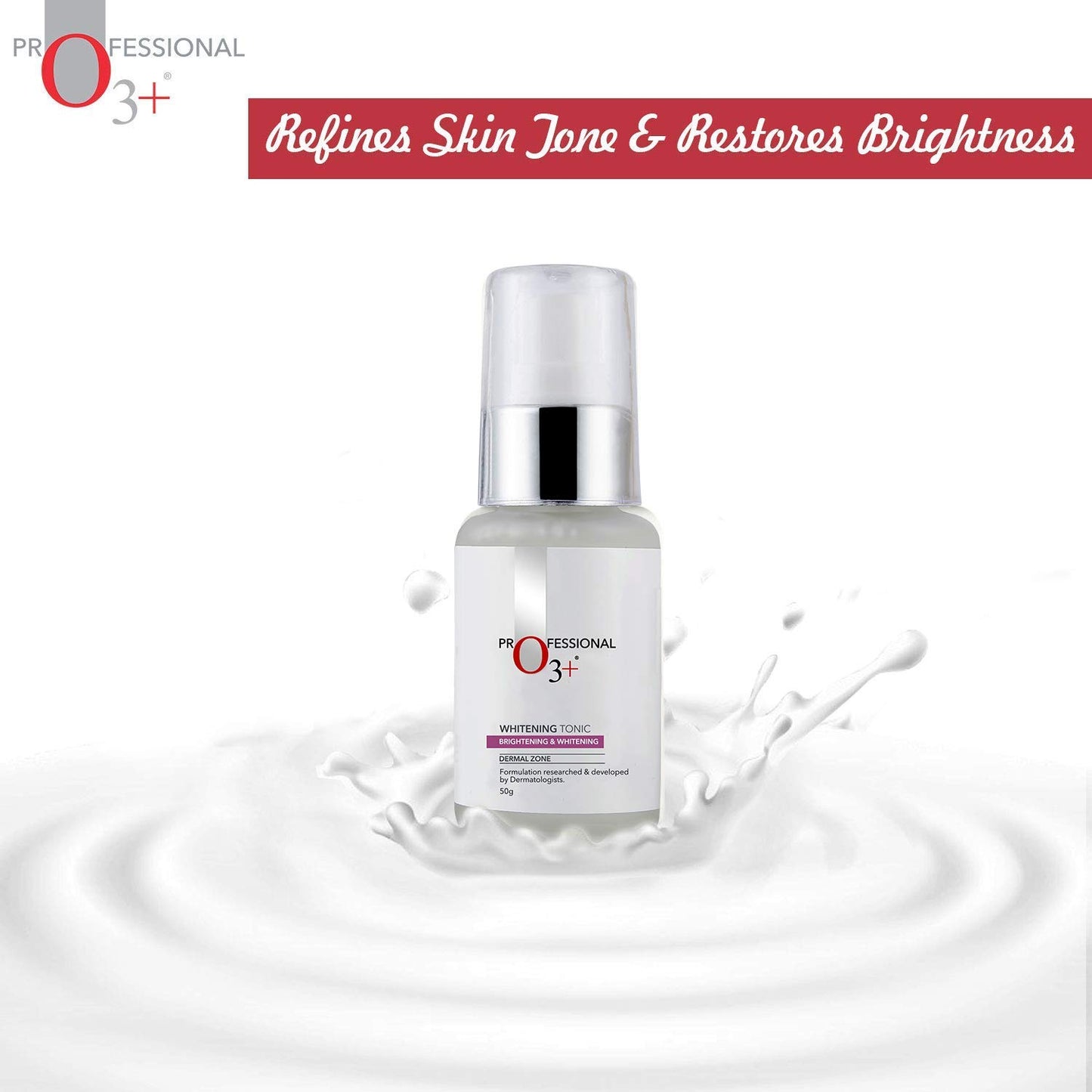 O3+ Whitening Tonic Skin Care Double Rich Formula, 30 ML