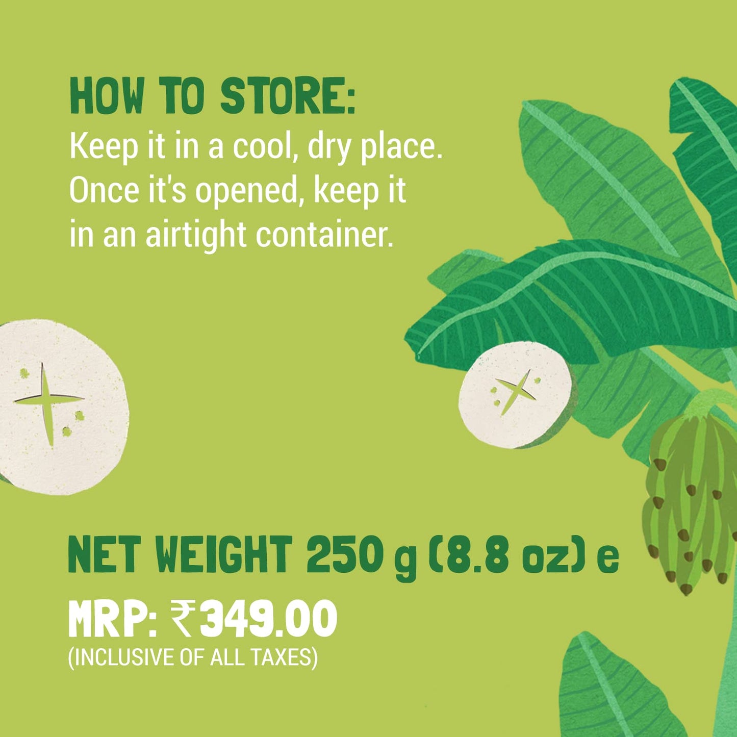 Slurrp Farm Nendran No Added Sugar Raw Banana Powder from Kerala | No Salt, No Milk and No Preservatives | Easy to Digest Cereal, 250 g