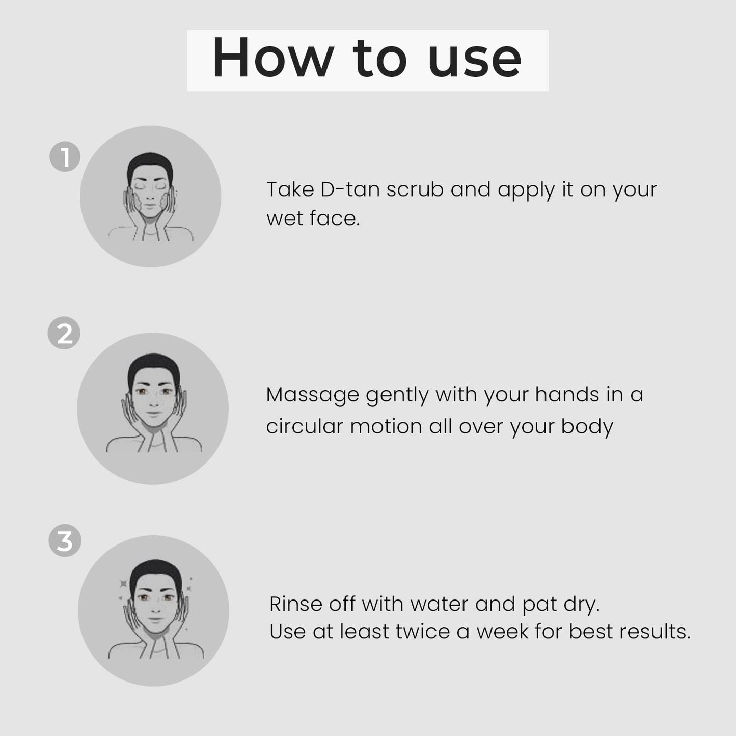 O3+ D-Tan Scrub, 50g