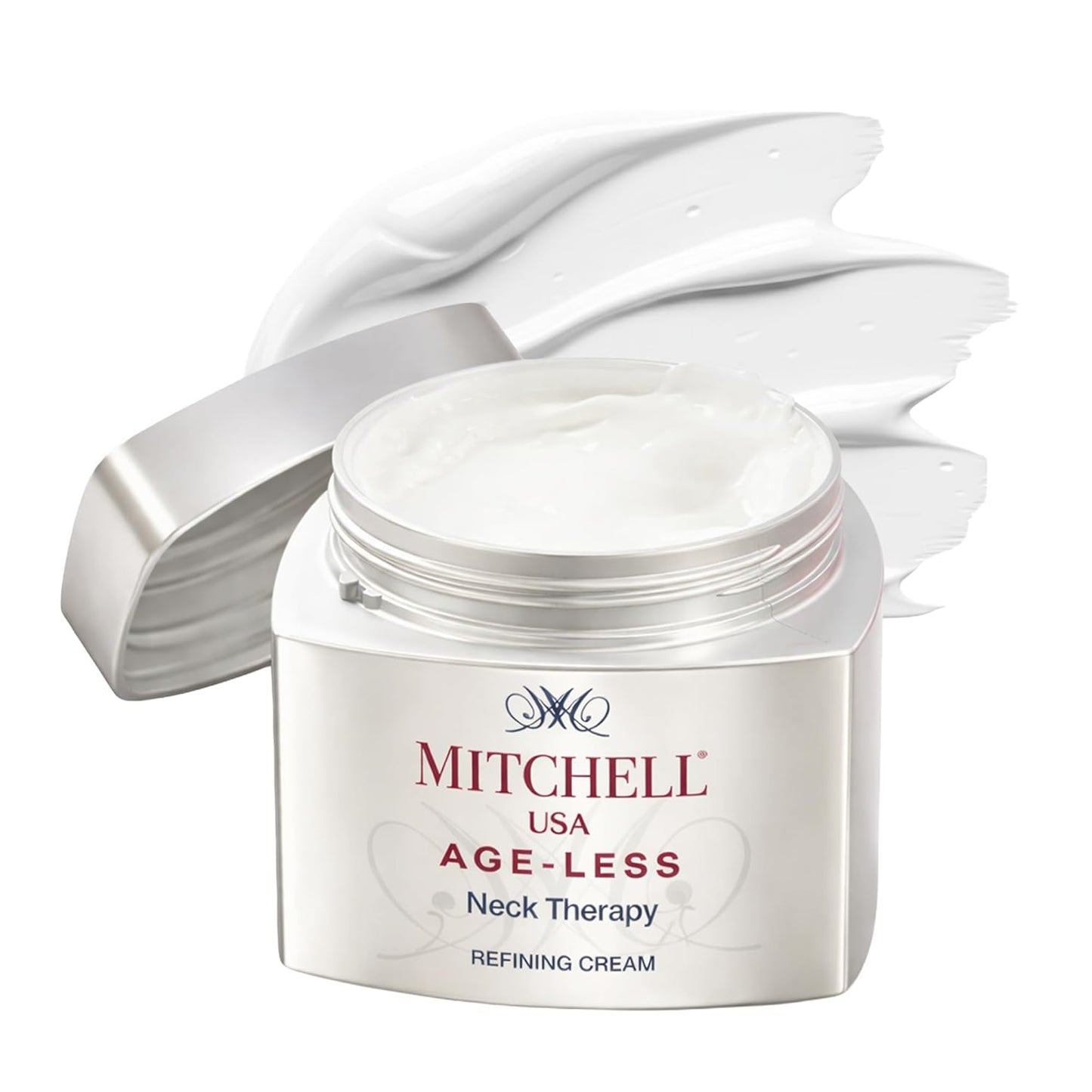 Mitchell USA Anti-Aging Neck Therapy Cream – Firms & Smooths Neck Skin, Reduces Fine Lines | With Lotus Seed Extract & Cocoa Butter | For All Skin Types | 50 g