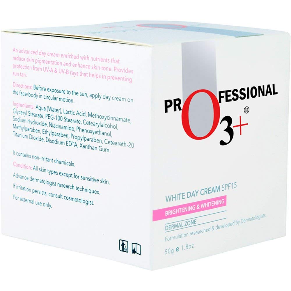 O3+ SPF 15 Day Cream Sun Protection Formula for Normal to Dry, Pigmented Skin (50ml)