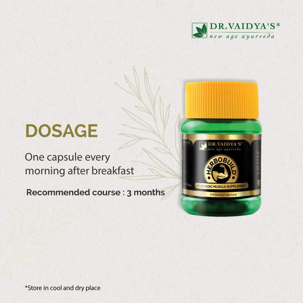Dr. Vaidya's Herbobuild (DS (30 Capsules)
