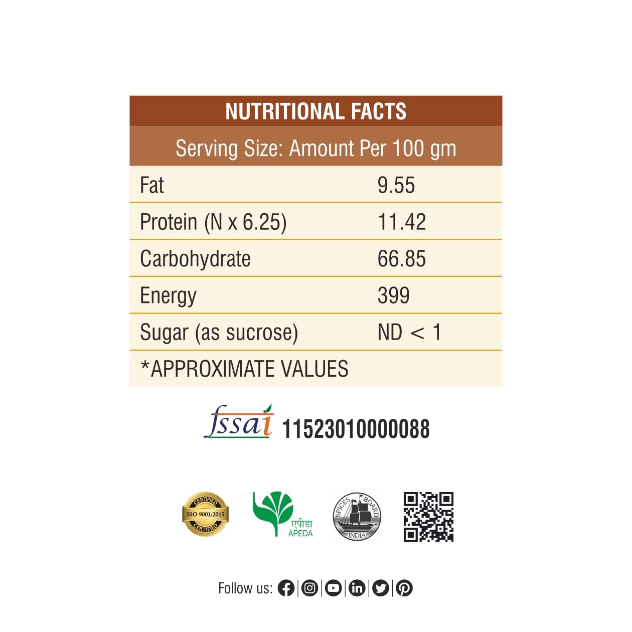 Bhoj Masale Royal Garam Masala Powder- 100GM | Exotic Blend of Ingredients for Daily cooking | Aromatic | Rich in Flavor | Naturally Processed & No Preservatives. No onion and no garlic added (Jain Masala)