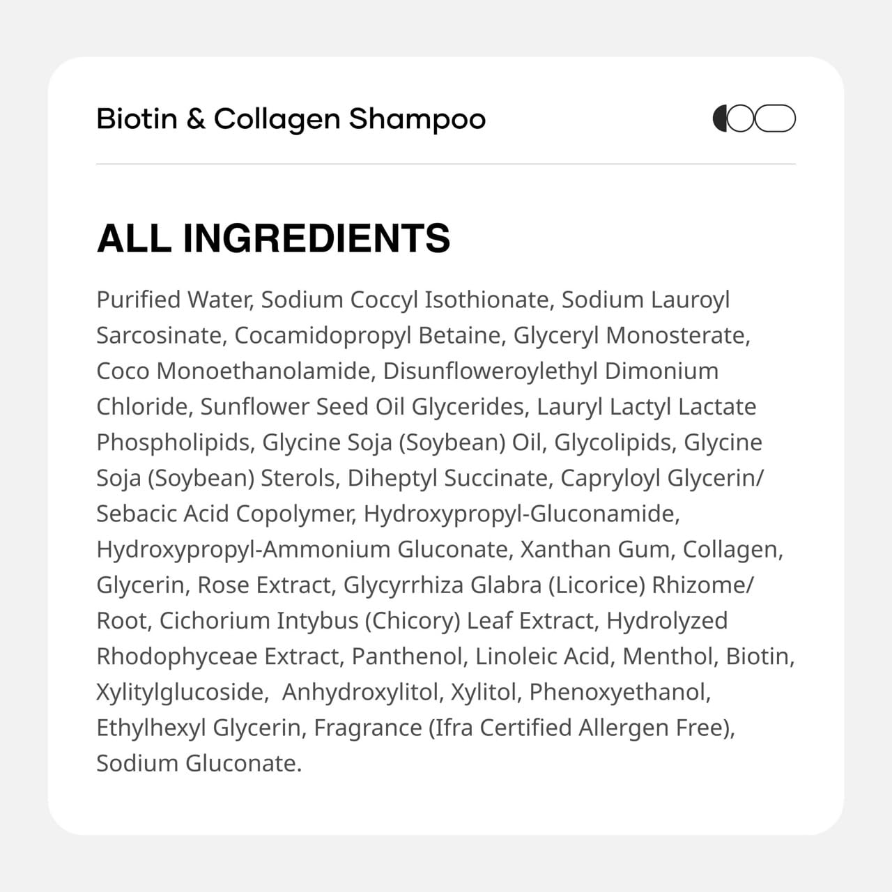 Cureskin Biotin & Collagen Vitamin B5 Glycolipids Shampoo: Strengthen Hair, Reduce Hairfall & Repair Damage