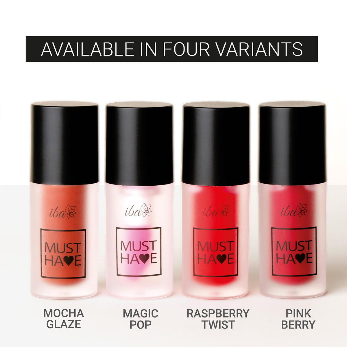 Iba Must Have High Shine Lip Oil with Vitamin C for Making Lips Brighter and Pinker | Long-Lasting Nourishment and Hydration | Soft and Natural Lips | Shade - 01 Raspberry Twist, 2.6ml