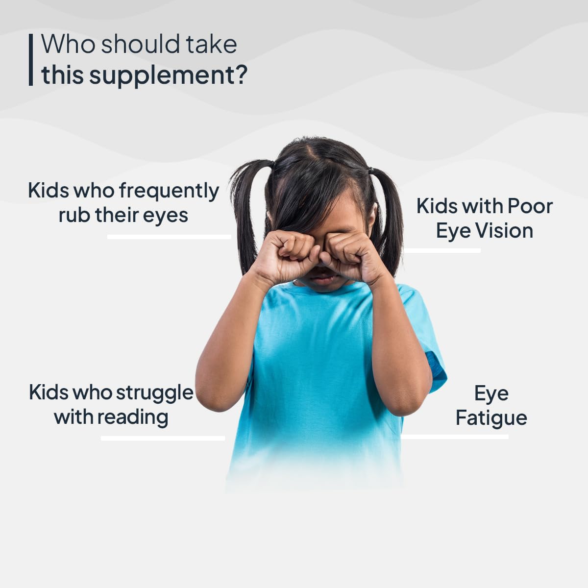 Zephivo Miduty Kids Vision Improvement Strips- Lutemax 2020- Lutein- Zeaxanthin-Astaxanthin- Beta Carotene- Eye Care- Improve Eyesight- Reduce Eye strain - Support Clear Vision- 30 strips