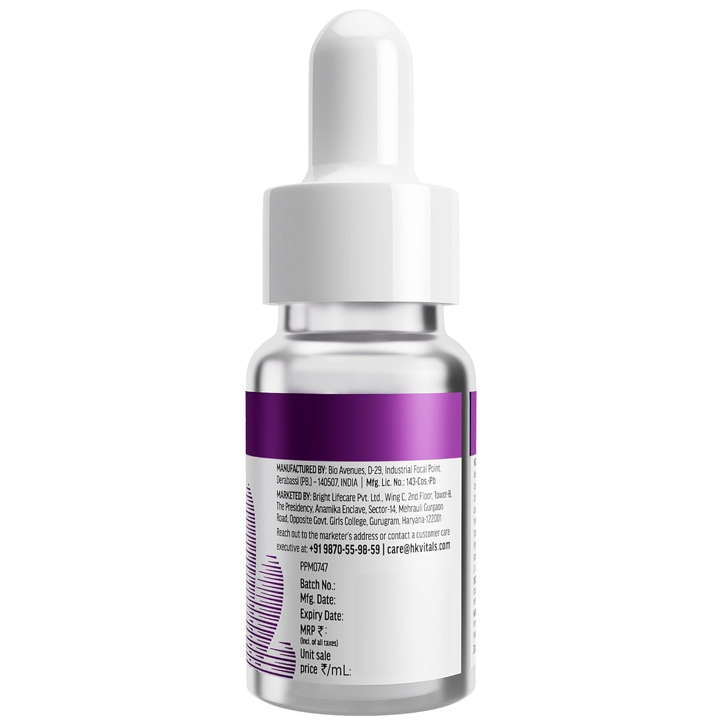 hk vitals 1% Bakuchiol Serum, 15ml | Retinol Alternative | For Glowing & Hydrated Skin, Boosts Collagen Production | All Skin Types