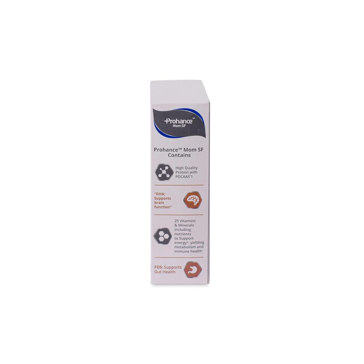 Prohance Mom SF Sucrose-Free Nutritional Chocolate Drink for Pregnancy - 200g | Fetal Growth & Brain Development | Protein, DHA, 25 Vitamins & Minerals | Trans Fat-Free, Gluten Free