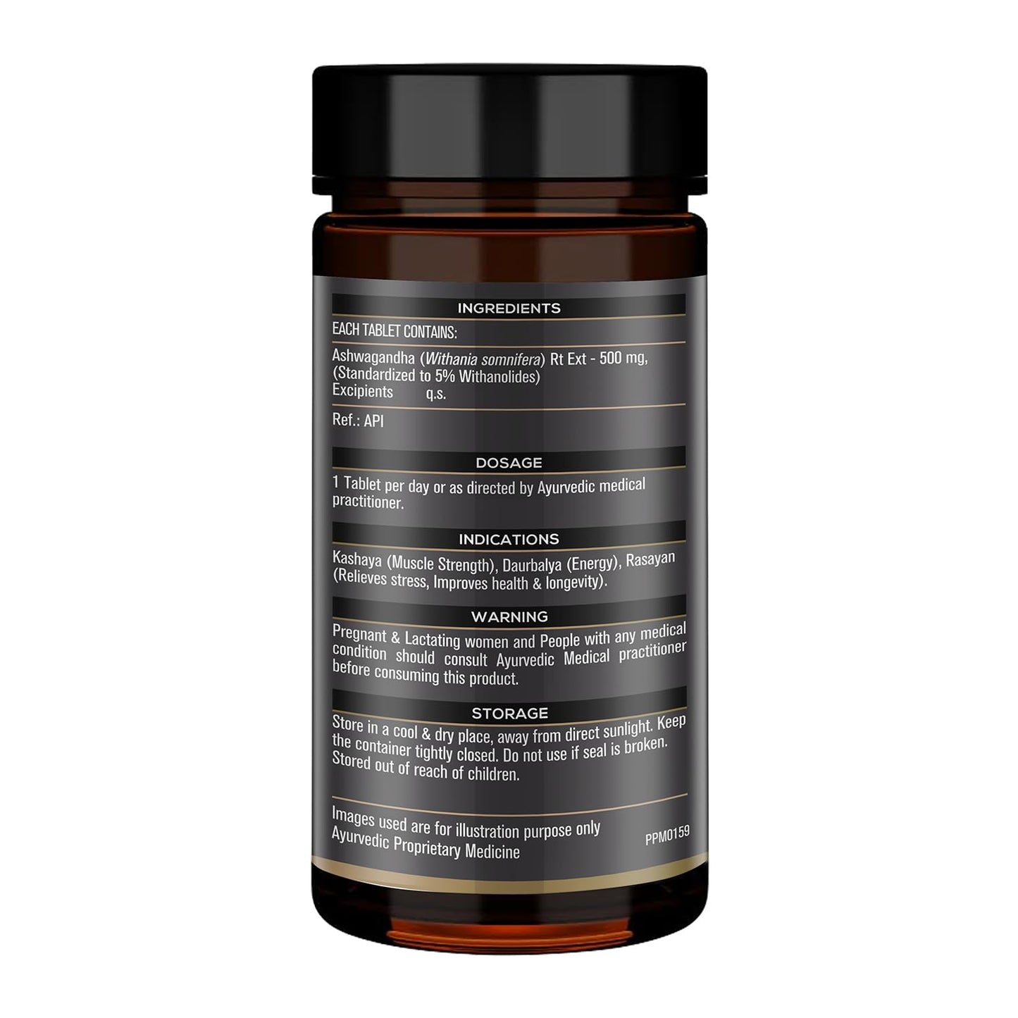 MuscleBlaze Koshaveda Ashwagandha 500mg (60 Tablets) | Ayurveda for Performance, Ayush Approved, High Strength Potent Formula | Boost Muscle Mass & Strength, Enhance Immunity
