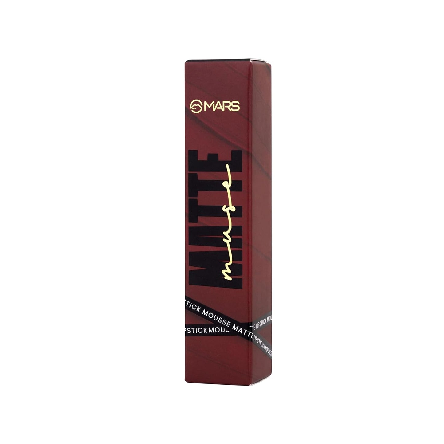 MARS Matte Muse Mousse Lipstick (3ml) (11-SHOW STOPPER) with Doe-Foot Applicator | Highly Pigmented | Smooth Texture | Hydrating Formula | Blurry Lips Effect
